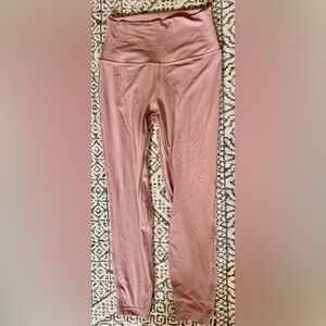Lululemon Align Pink Streamlined Leggings-Size 6